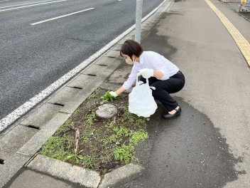 奉仕活動を行いました！！